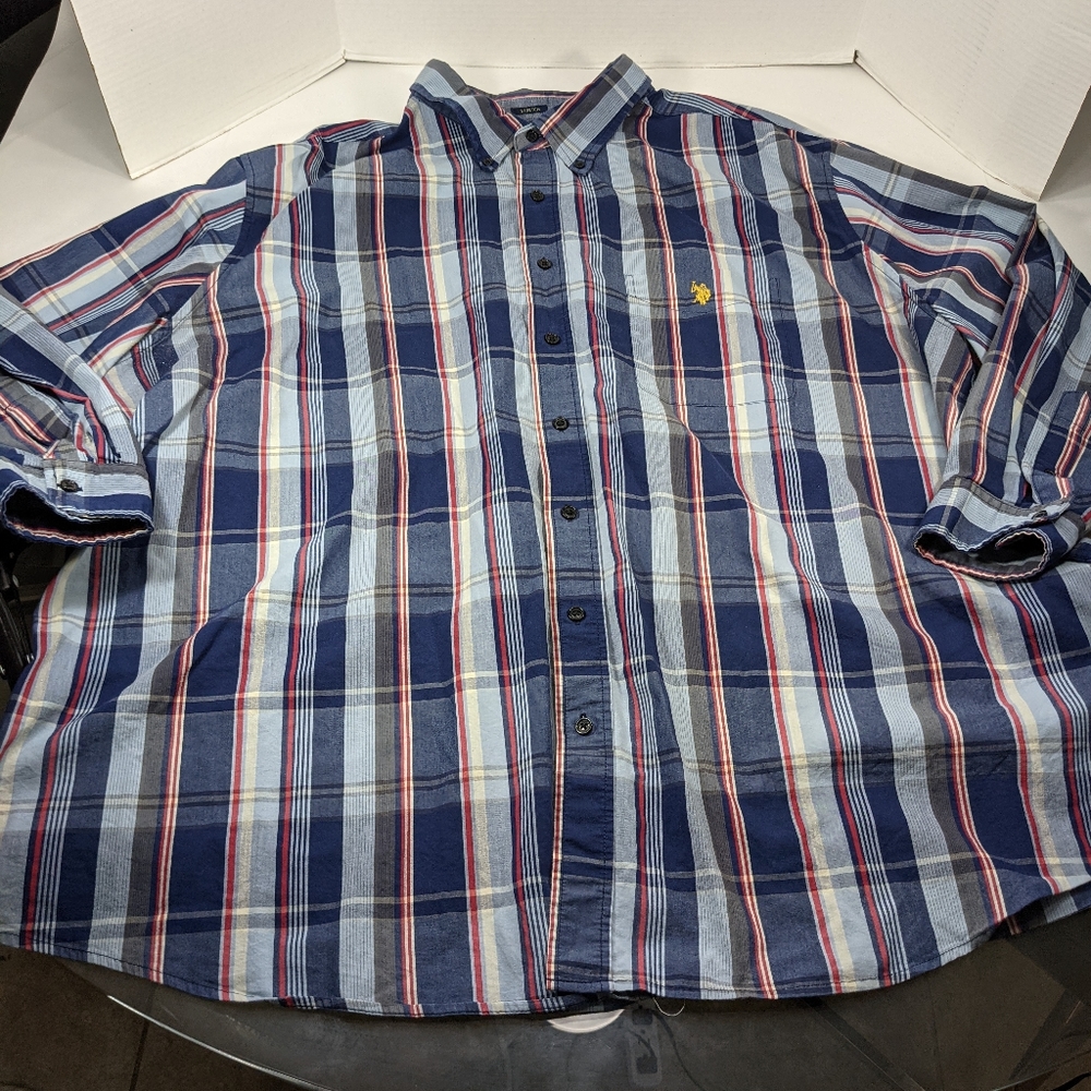 MEN U.S. POLO ASSN. SLIM FIT LONG SLEEVE 3XL